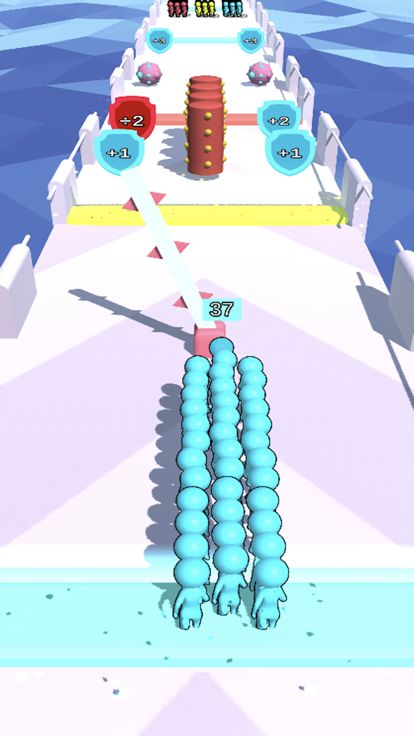 Count Crowd Pusher游戏截图
