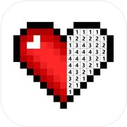 十字绣涂色游戏 - 手工拼豆游戏 像素数字填色拼图