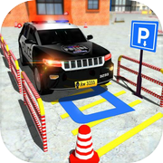 公路 警车 停车icon