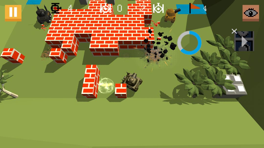 坦克大战3D游戏截图