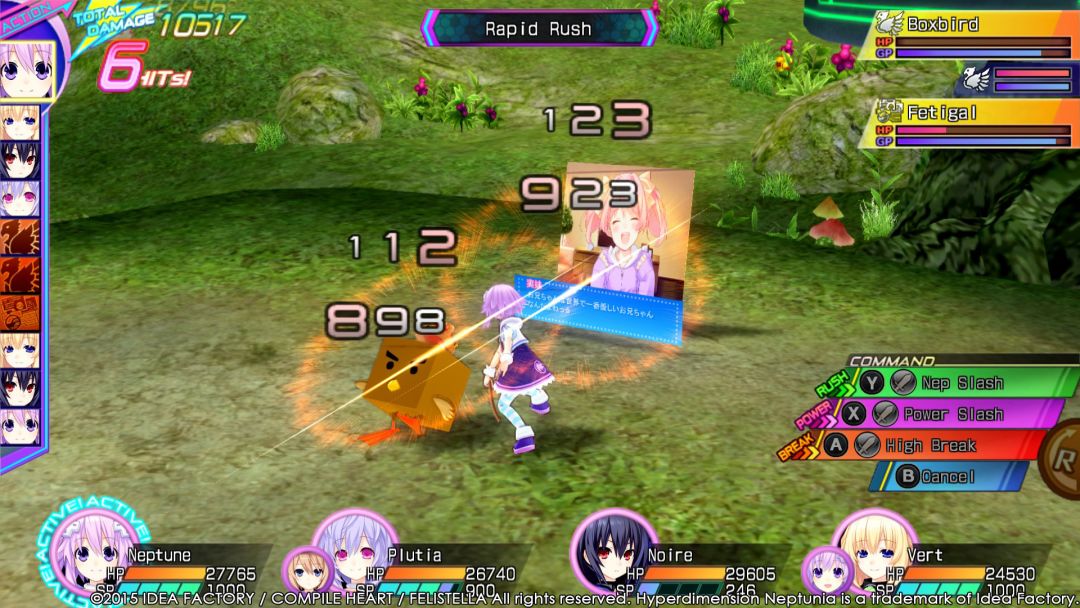 Hyperdimension Neptunia Re;Birth3 V Generation游戏截图