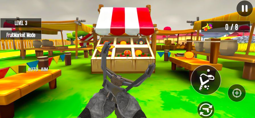 Fruit Shooting Garden Game游戏截图