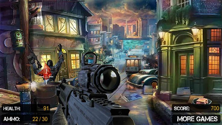 反恐射击：城市战争 - 第一人称FPS特警部队狙击射击游戏游戏截图