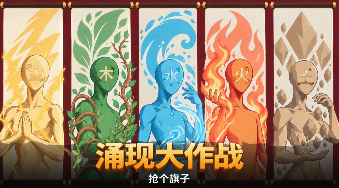 涌现大作战抢个旗子游戏截图
