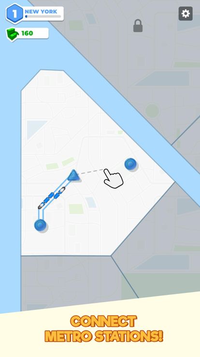 地鐵連接:列車模擬器游戏截图