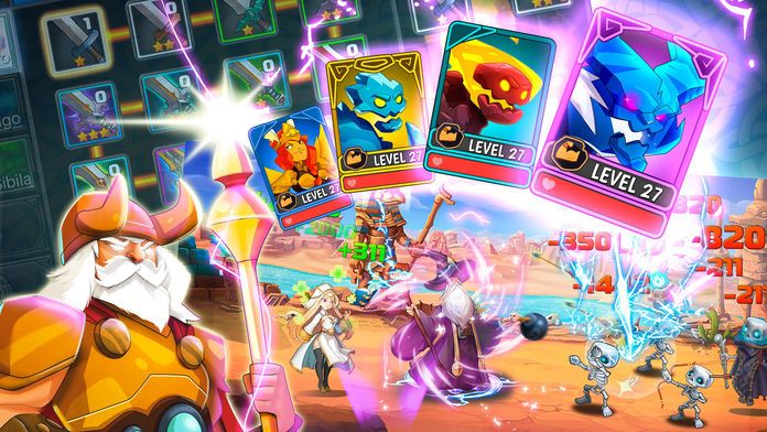 勇士争霸世界大战传奇: 英雄文明部落的战争策略游戏截图