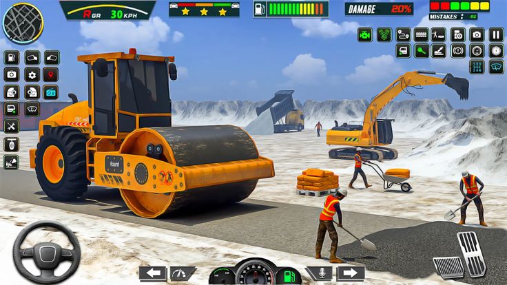 Heavy Excavator : JCB Games 3D游戏截图