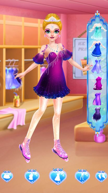 滑冰女孩-冰上健将游戏截图