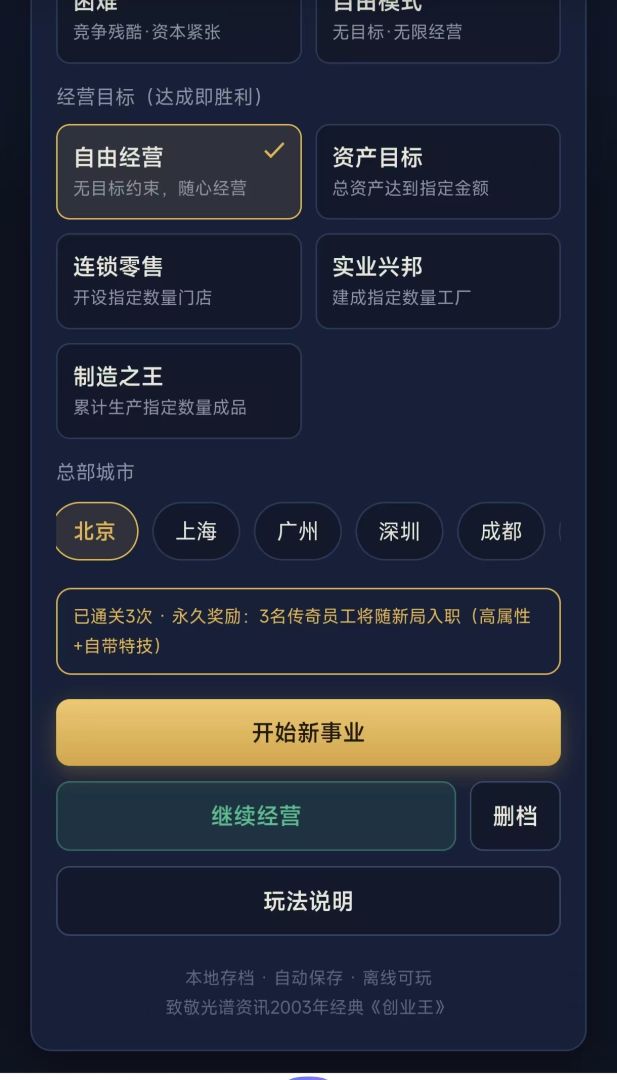 创业之王游戏截图
