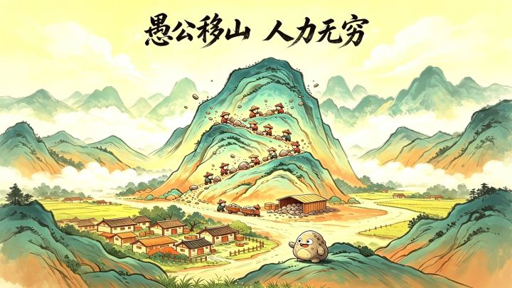 愚公移山：人力无穷 封面