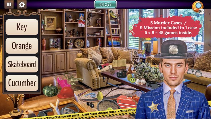 隐藏物品 谜案 5 杀案游戏截图