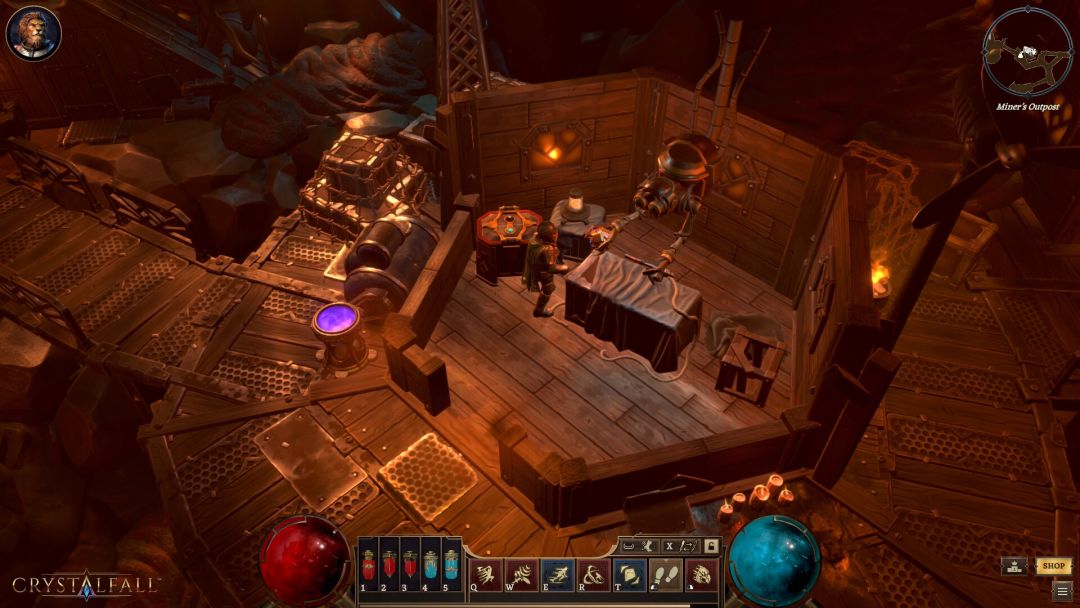 Crystalfall游戏截图