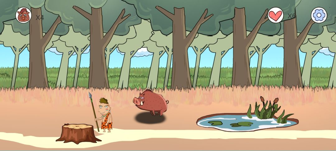 野人在路上游戏截图