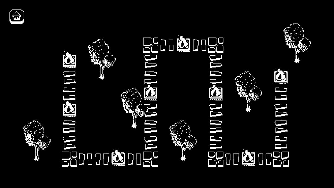 黑夜里的雪白大冒险游戏截图