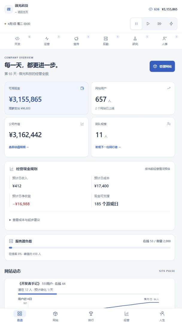 互联网创业记游戏截图
