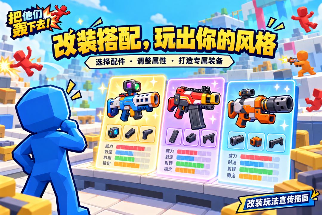 把他们轰下去游戏截图
