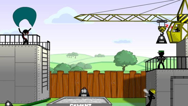 城市拯救行动：火柴人英雄游戏截图