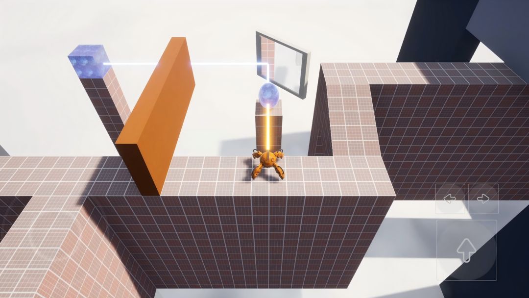 机器人与三色光游戏截图