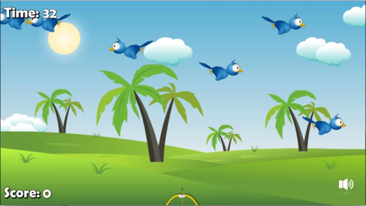 Birds Hunt With Bow & Archery游戏截图