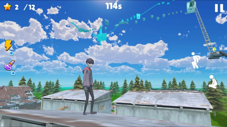 Only Jump Up parkour 3D Game游戏截图