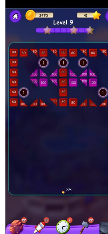 Bricks Ball : Bricks Breaker游戏截图
