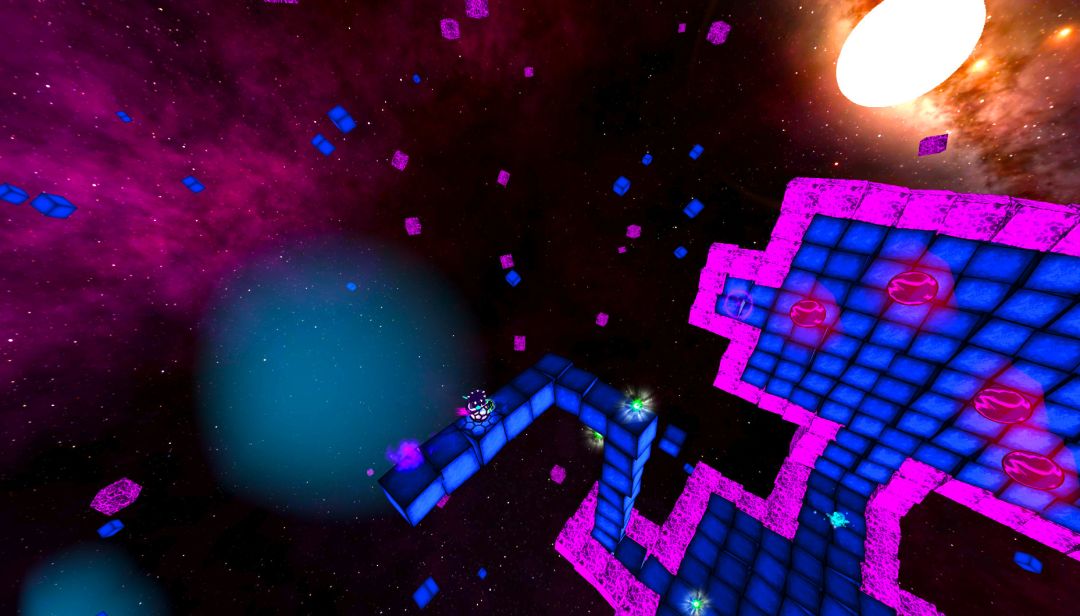 Deep Blue 3D Maze in Space游戏截图