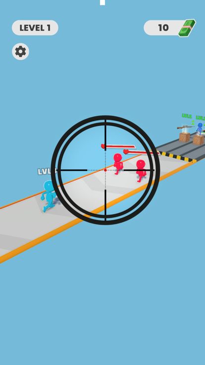 Sniper Run 3D!游戏截图