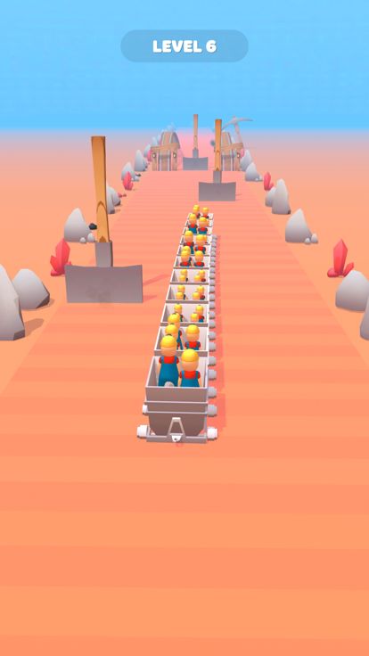 Minecart Stack游戏截图