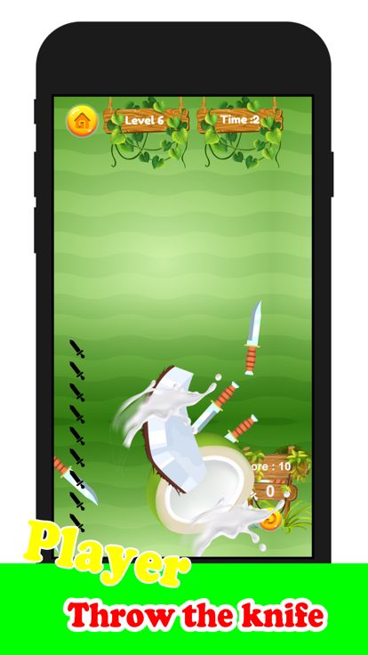 Knife Hit Fruits游戏截图