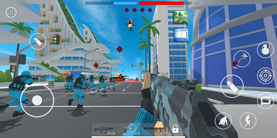 像素枪战大战场游戏截图