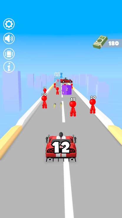 Car Gun Run游戏截图