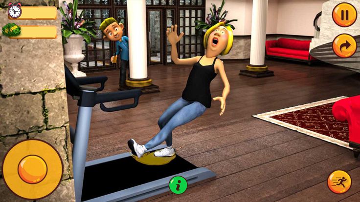 我的恐怖老师:奶奶3D游戏截图