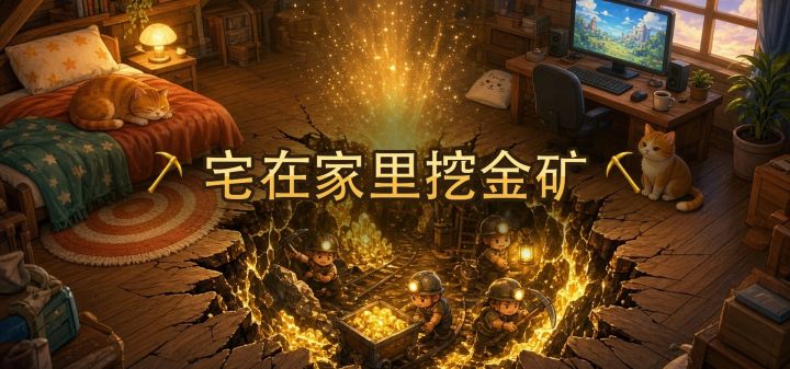 宅在家里挖金矿 封面