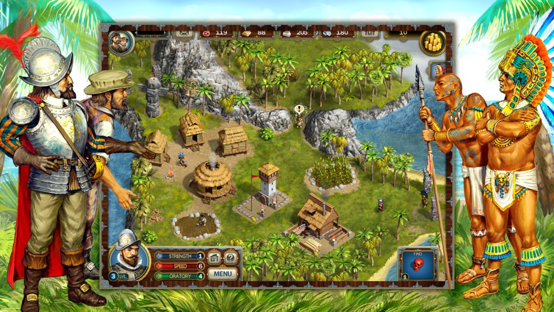 Adelantado Trilogy. Book one游戏截图