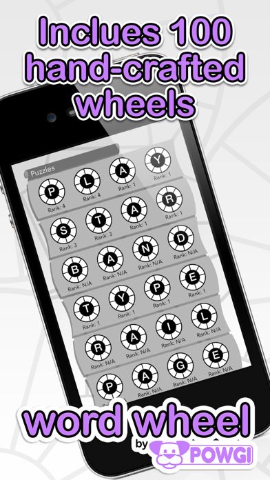 Word Wheel by POWGI游戏截图