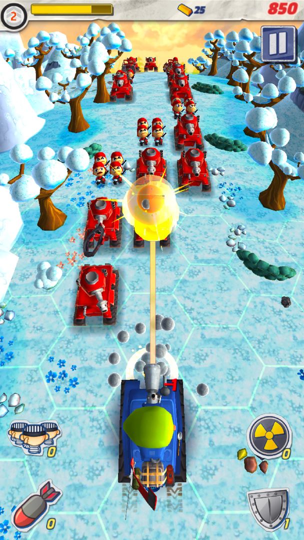 疯狂坦克游戏截图