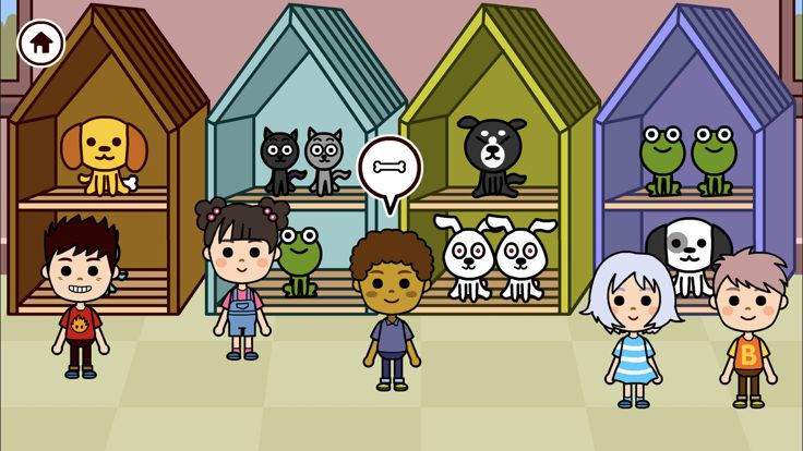 脑洞小镇世界 - 过家家游戏游戏截图