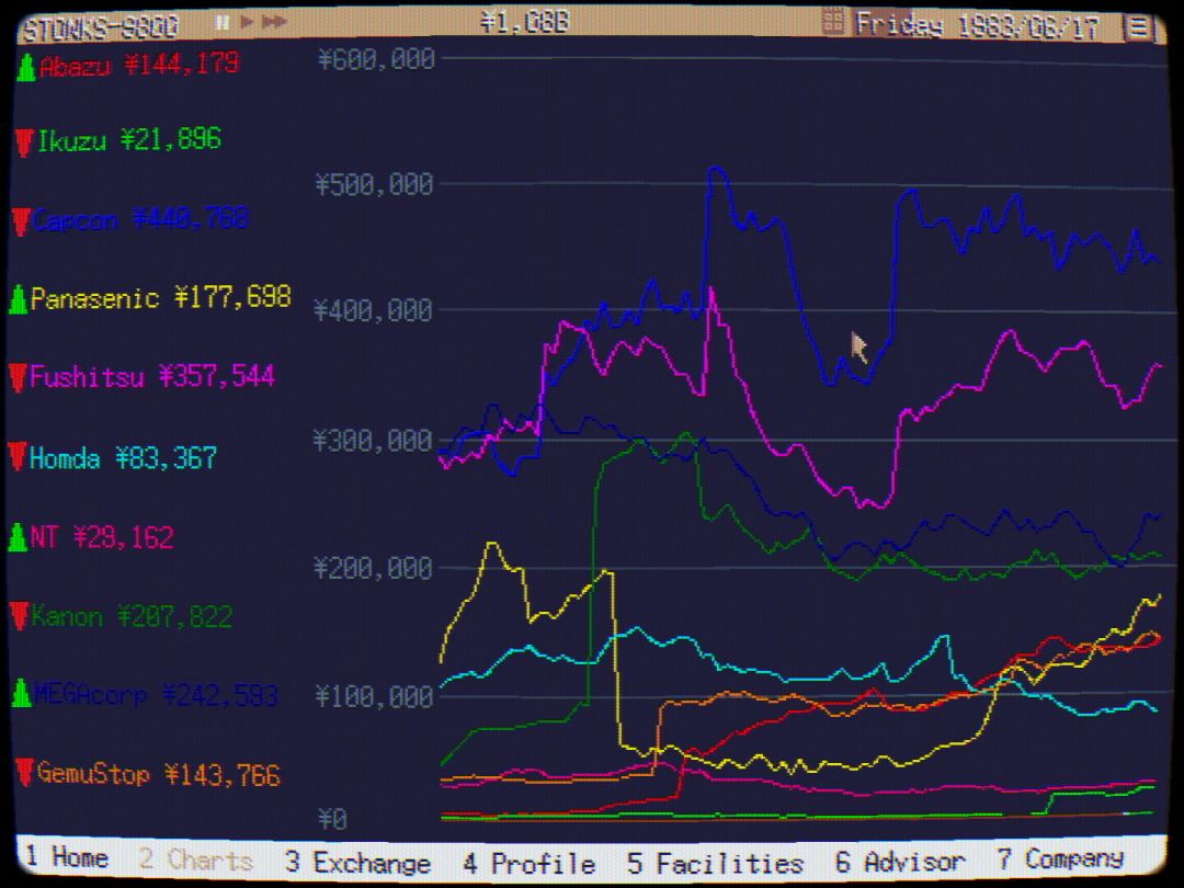 STONKS-9800: Stock Market Simulator游戏截图