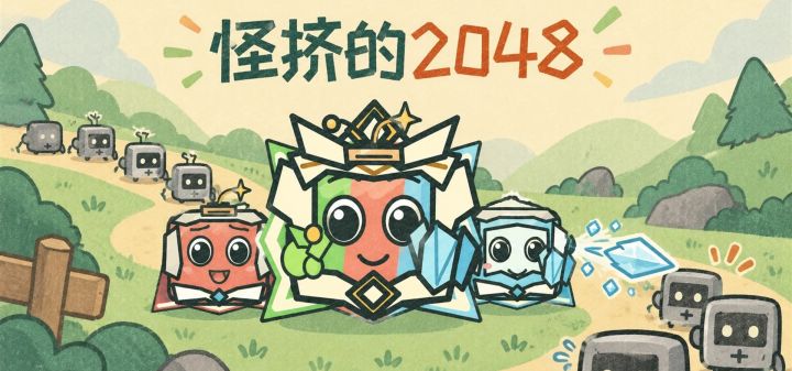 怪挤的2048 封面