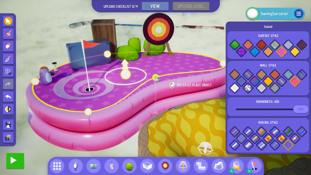 Minigolf Galaxy游戏截图