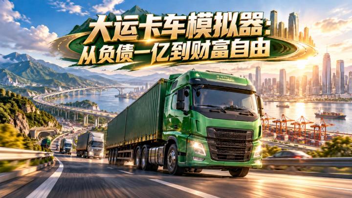 大运卡车模拟器:从负债一亿到财富自由 封面
