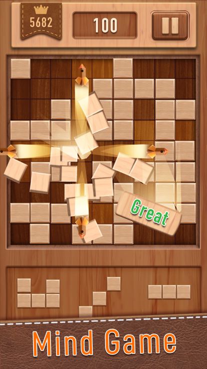 Wonder Wood Sudoku Block 3D游戏截图