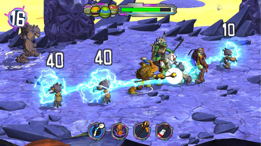 Teenage Mutant Ninja Turtles: Portal Power游戏截图