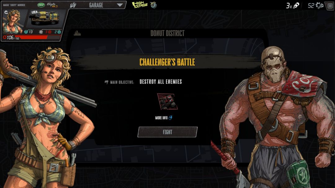 Death Roads: Tournament Prologue游戏截图