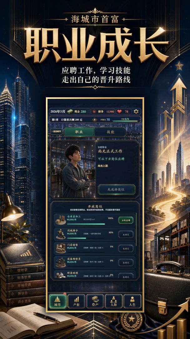 海城市首富游戏截图