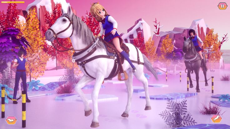 我的动漫女孩爱情人生故事游戏截图