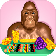 Gorilla Mukbang! ASMR Eatingicon