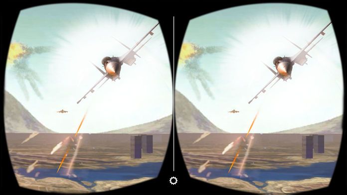 VR飞机飞行模拟器 - 空战游戏 虚拟现实游戏游戏截图