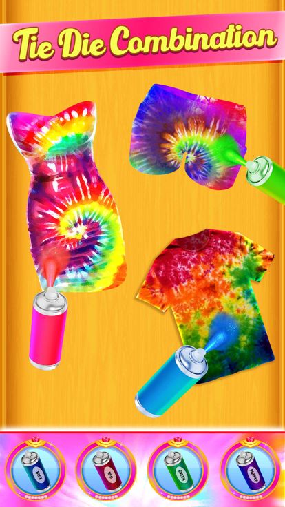 DIY t 恤设计游戏游戏截图