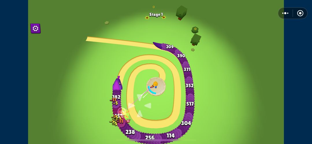 人蛇大战游戏截图